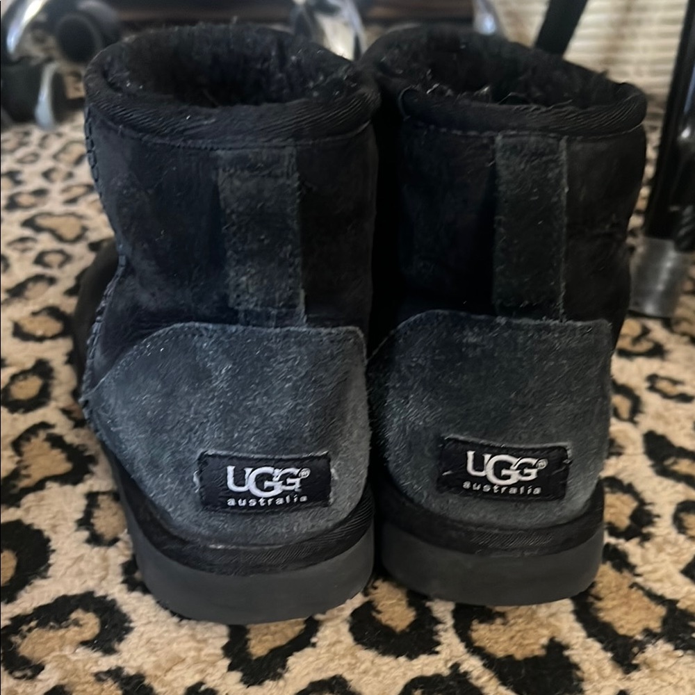 UGG Black Suede Boots